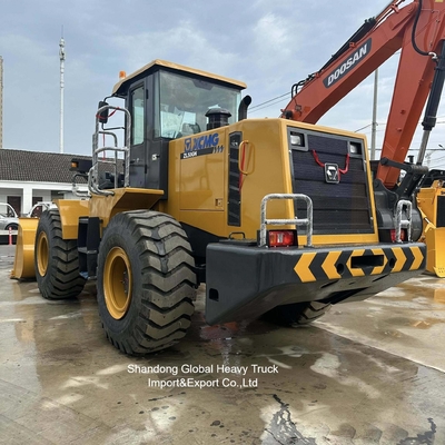 Nouvelle vente à chaud 5 tonnes 4X4 moteur mini diesel chargeur de roue avant Zl50gn avec 3,0m3 Rock Bucket