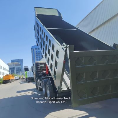 Shacman F3000 camionneur de décharge lourd avec moteur 380 chevaux et 8x4 entraînement pour une capacité de charge de 50 t