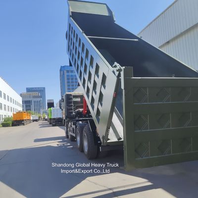 Shacman F3000 camionneur de décharge lourd avec moteur 380 chevaux et 8x4 entraînement pour une capacité de charge de 50 t