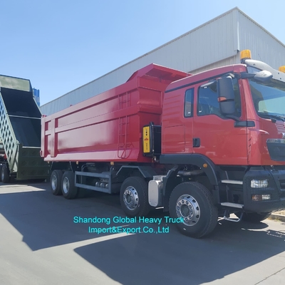 Usine Siontruk HOWO Tx 380HP 400HP 500HP Camion Benne Basculante Camion Lorry Euro2 6*4 8*4 Camion Benne