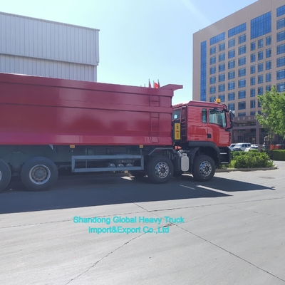 Siontruk HOWO Tx 400HP  Camion Benne Cargo Euro 5 8*4 Camion de Transport de Fret