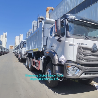 Camion chinois à traction à droite HOWO Nx 380 6X4 10 roues 380HP 430 HP Diesel Nouveau camionneur à décharge