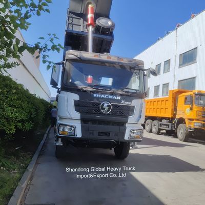Camion benne Shacman 380CV, poids lourd, avec configuration 8x4 et capacité de charge de 50 tonnes