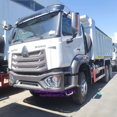 12 roues Hohan utilisé Sinotruk HOWO 8X4 Ex N Nx camion à décharge 371HP 380HP