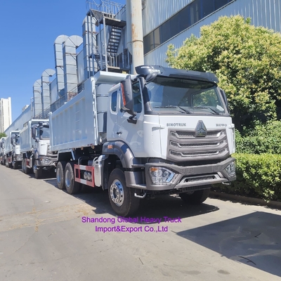 Camion benne HOWO Nx Haohan modèle 2025 6X4/8X4 Sino Diesel de 371 CV, en vente