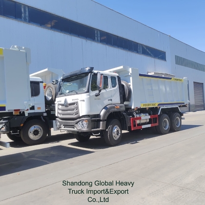 Camion benne HOWO Nx Haohan modèle 2025 6X4/8X4 Sino Diesel de 371 CV, en vente