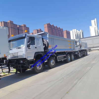 HOWO 7 8X4 371 chevaux dériveur Sinotruk rénové HOWO camion à ordures 371 chevaux 12 pneus