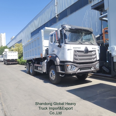 Sinotruk Nx 6X4 371HP 400HP Dumpertipper Diesel Sinotruck 10 roues 12 roues utilisées