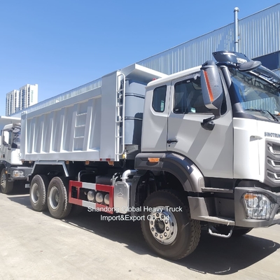 Camion benne Sinotruk Nx Hohan 6*4 10 pneus en parfait état, 30 tonnes, camion benne minière à vendre