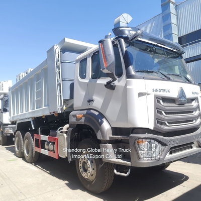 Camion benne Sinotruk Nx Hohan 6*4 10 pneus en parfait état, 30 tonnes, camion benne minière à vendre