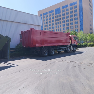 Sinotruk / HOWO Sitrak F3000 A7 371CV 8X4 6X4 Tracteur Benne Basculante Manuelle Camion d'Occasion
