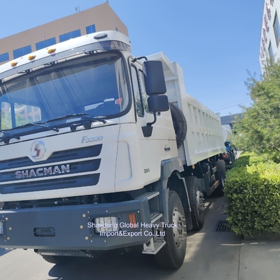 Shacman 30m3 Largo Box 8X4 12 roues camionneur à décharge lourd 400HP moteur diesel Nouveau camion à bascule