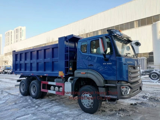 Sinotruk HOWO Nx Tx Second Hand 10 roues 371 HP 6X4 camion de minage à basse vitesse