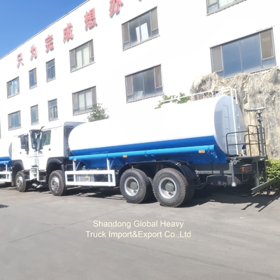 Camion-citerne d'eau HOWO 371HP 6*4 pour carrière minière, arroseur
