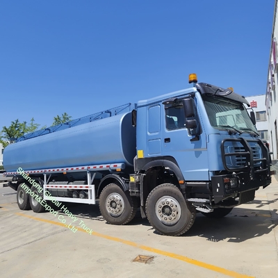 High Sinotruk 8*4 12 roues LHD Rhd Diesel Fuel Gas Oil Livraison de pétrole utilisé Cisterne Cisterne