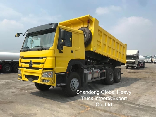 Camion benne HOWO d'occasion 8X4 /6X4 Sinotruk Tipper 10 roues 50 tonnes Camion benne d'occasion