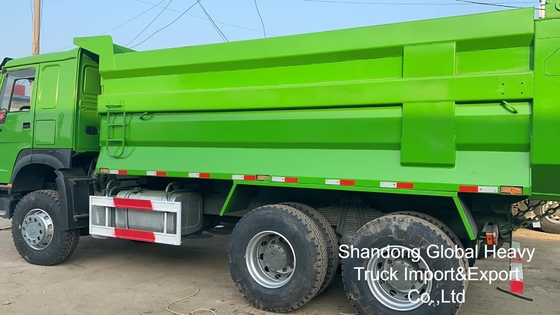 Camion benne basculante robuste Sinotruk HOWO 6X4/8X4 A7/T7 10/12 roues 371 ch 18-25 m³ d'occasion