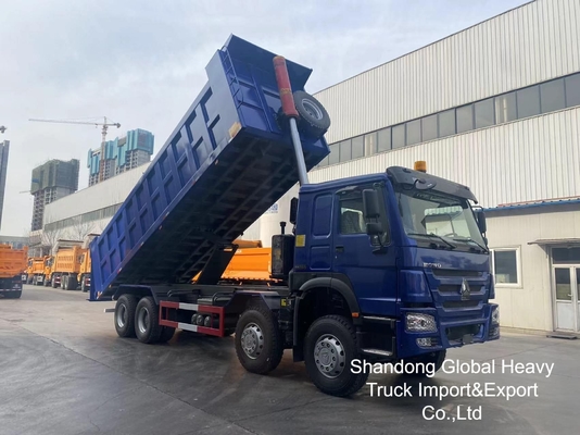 HOWO Camion 8X4 /6X4 Camion à ordures Sinotruk Tiler 12 roues 50 tonnes Camion à ordures d'occasion