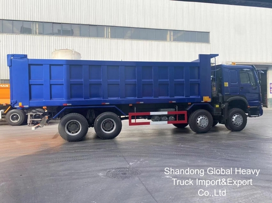 HOWO Camion 8X4 /6X4 Camion à ordures Sinotruk Tiler 12 roues 50 tonnes Camion à ordures d'occasion