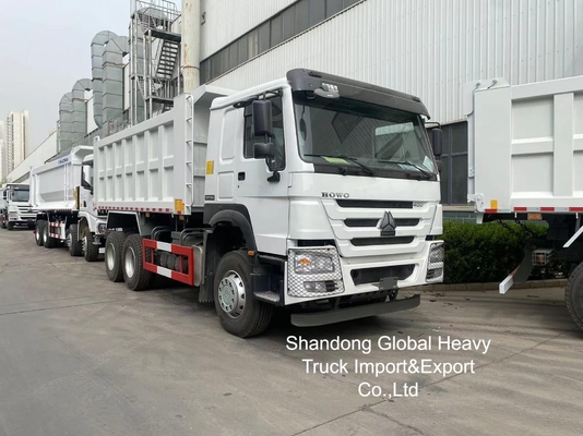Camions benne Shacman d'occasion HOWO 10 roues 371CV/380CV/400CV/430CV
