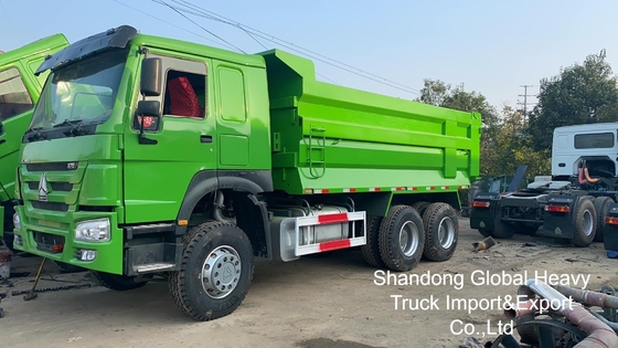 Camion benne basculante robuste Sinotruk HOWO 6X4/8X4 A7/T7 10/12 roues 371 ch 18-25 m³ d'occasion