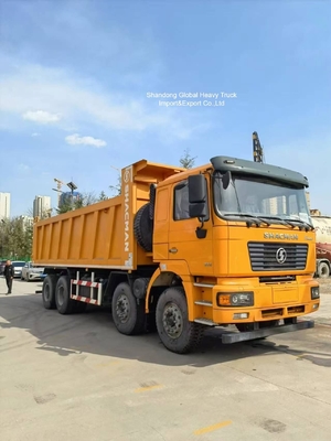 Camions benne Shacman 8*4 12 roues 380ch F3000 X3000 f2000 d'occasion de haute qualité