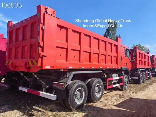 HOWO 8x4 Dump Truck with 371HP Engine for 40-60 Tons Payload and Reinforced Mining Body