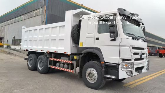 HOWO 8x4 Truck à bascule lourd avec moteur de 420 ch, châssis 8x4 renforcé et carrosserie de chargement en acier à haute résistance pour l'exploitation minière en Tanzanie