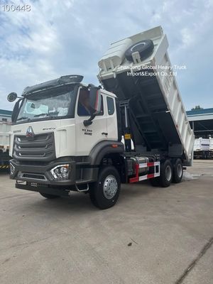 HOWO 8x4 Truck à bascule lourd avec moteur de 420 ch, châssis 8x4 renforcé et carrosserie de chargement en acier à haute résistance pour l'exploitation minière en Tanzanie