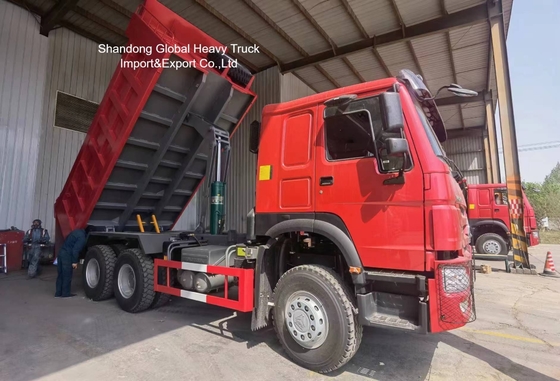 Nouveau Sinotruk HOWO 30 tonnes, camion lourd Sino Cargo 6X4 371CV 380CV 400CV, benne tout-terrain / basculante / camion benne