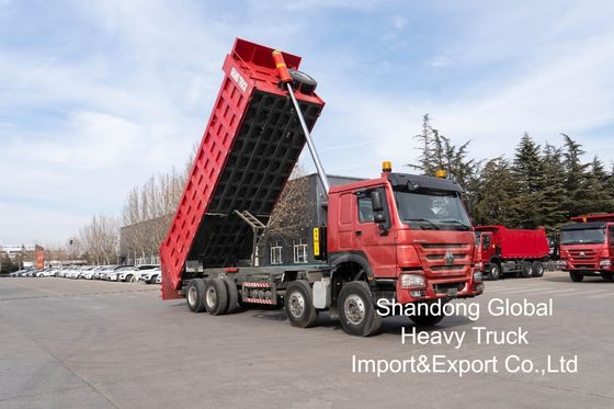 Sinotruk HOWO 8×4 Dump Truck with 420HP Engine and Reinforced Cargo Body for Heavy Duty Mining