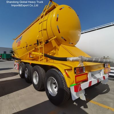 Remorque citerne à ciment 4 essieux 40-80t de capacité Certifiée ECE CE