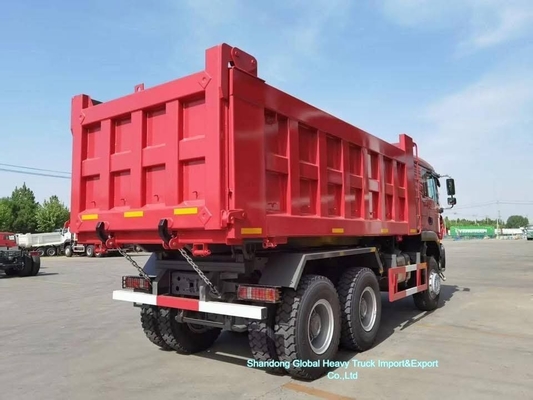Camion à haute performance pour le dépôt de débris HOWO Tx Camion à dépôt de débris 6*4 Camion à béton