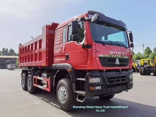 Camion à haute performance pour le dépôt de débris HOWO Tx Camion à dépôt de débris 6*4 Camion à béton