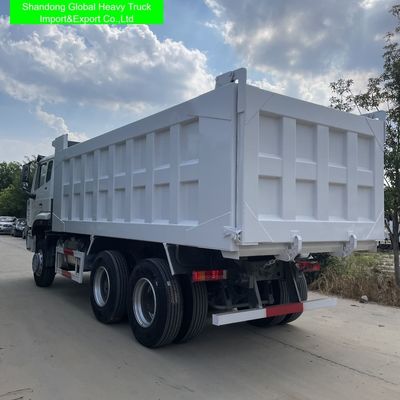 HOWO 8x4 Truck à bascule lourd avec moteur de 420 ch, châssis 8x4 renforcé et carrosserie de chargement en acier à haute résistance pour l'exploitation minière en Tanzanie