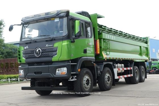 Shacman X3000 8X4 CNG Camion Benne 380ch LHD Neuf