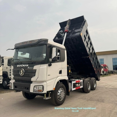Camion benne Shacman X3000 6×4 flambant neuf avec moteur de 380-420CV et une charge utile de 30-35 tonnes pour la construction lourde