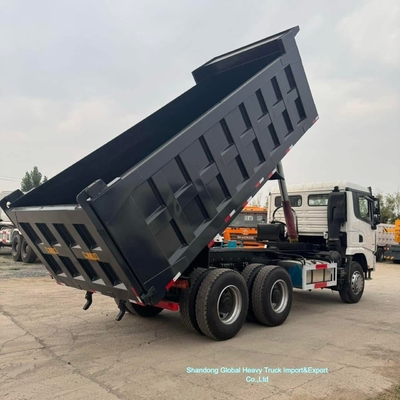 Camion benne Shacman X3000 6×4 flambant neuf avec moteur de 380-420CV et une charge utile de 30-35 tonnes pour la construction lourde