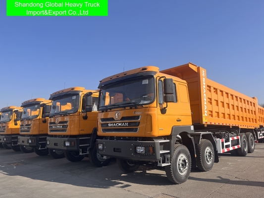 Camion benne Shacman F3000 10 roues 380CV 30m³ 30 tonnes 6X4 d'occasion