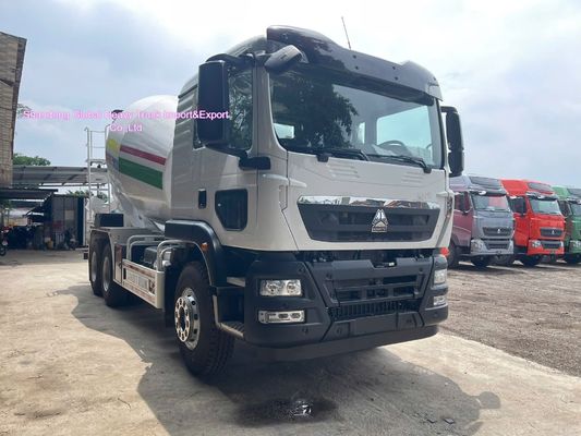 6×4 SDEC Camion de mélangeur de béton 12m3 380HP pour la construction
