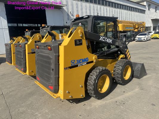 XCMG XC740K chargeuse à roues compacte et maniable avec norme d'émission Euro 5 et polyvalence multifonctionnelle