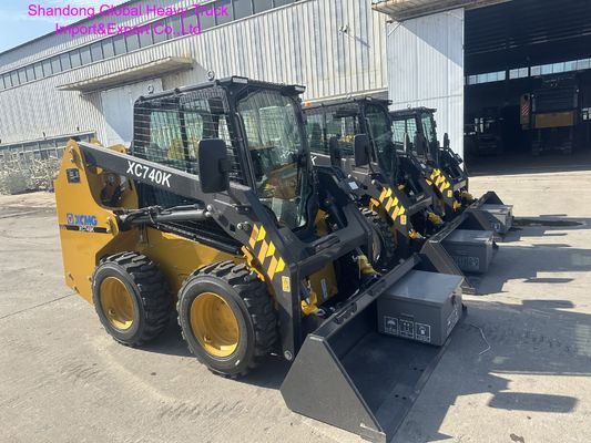 XCMG XC740K chargeuse à roues compacte et maniable avec norme d'émission Euro 5 et polyvalence multifonctionnelle