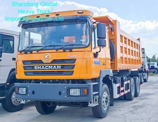 Camion benne robuste avec capacité de charge utile de 30 à 35 tonnes, réservoir de carburant de 400 litres et pneus 12.00R20