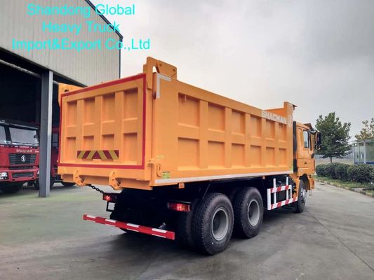 Camion benne robuste avec capacité de charge utile de 30 à 35 tonnes, réservoir de carburant de 400 litres et pneus 12.00R20
