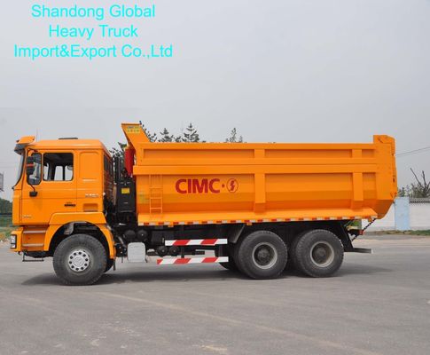 Shacman F3000 6X4 camion-chargeur avec réservoir de carburant de 400L Weichai 380HP moteur et boîte de vitesses manuelle 9/12-vitesse