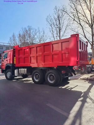 Camion benne Shacman F3000 6X4 robuste avec émission Euro2, réservoir de carburant de 400L et cabine F3000 avec couchette