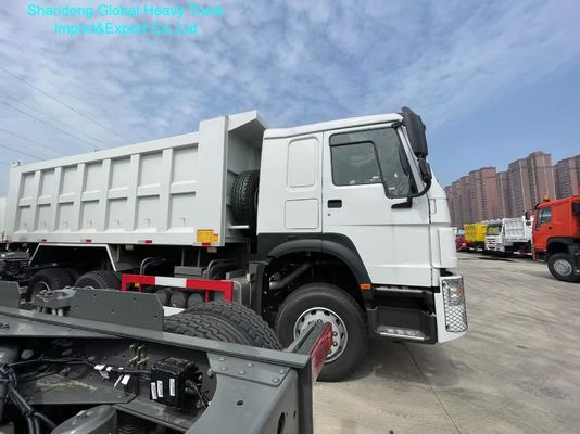 Camion benne Sinotruk HOWO 400HP 420HP robuste avec conduite à gauche/droite et siège à suspension pneumatique