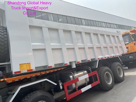 Camion benne Sinotruk HOWO 400HP 420HP robuste avec conduite à gauche/droite et siège à suspension pneumatique