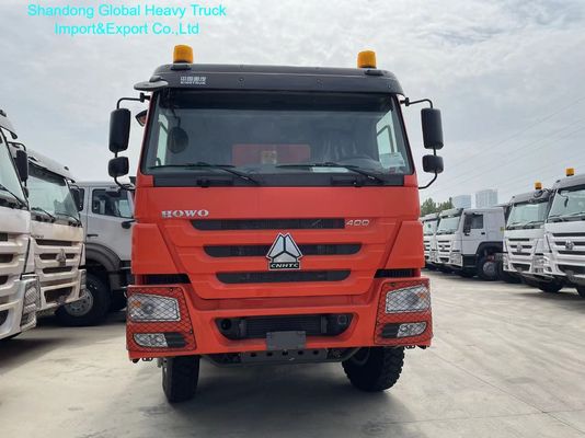 HOWO-7 8x4 camionneur de décharge lourd avec 12,00R20 pneus 400L réservoir de carburant et 8600×2300×1500 mm boîte de chargement