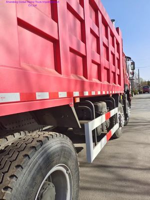 Camion benne Shacman F3000 6X4 robuste avec émission Euro2, réservoir de carburant de 400L et cabine F3000 avec couchette